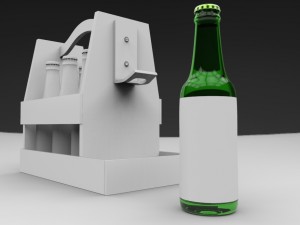 beer box 3D Model