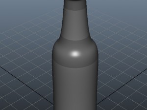 beer bottle 3D Model