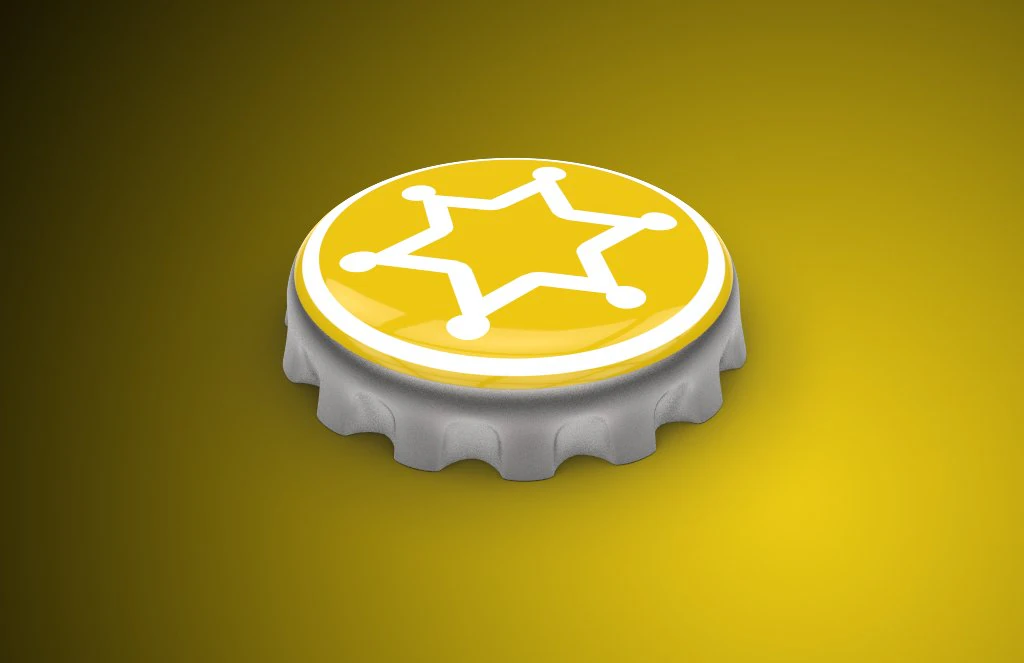 bottle cap 3D Model .c4d .max .obj .3ds .fbx .stl .blend