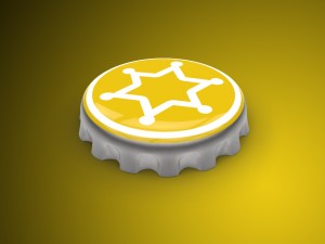 bottle cap 3D Модель