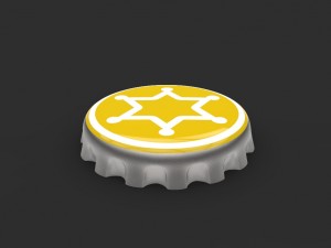 bottle cap 3D 模型