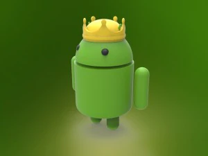 android with accessories 3D Model