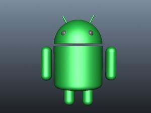 android with accessories 3D Model