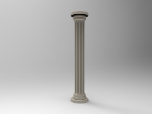 decorative column 3D Model