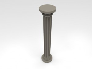 decorative column 3D-Modell