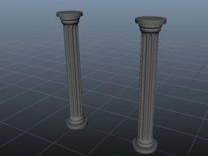 decorative column 3D Model