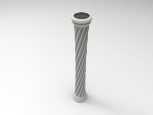 decorative column 3D 模型