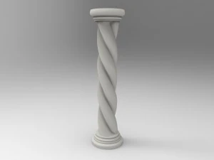 coluna decorativa Modelo 3D