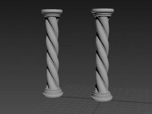 decorative column Modèle 3D