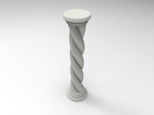 decorative column Modèle 3D