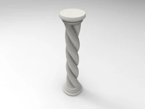 coluna decorativa Modelo 3D