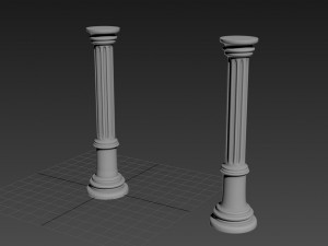 decorative column 3Dモデル