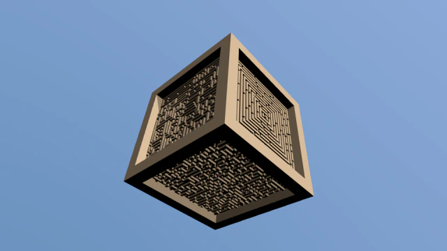 cubemaze Modello 3D .c4d .max .obj .3ds .fbx .stl .blend 