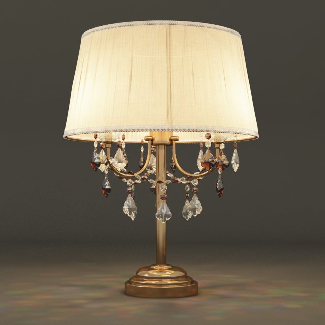 table lamp odeon light 2534 - 3t adeli 3D Model .c4d .max .obj .3ds .fbx .stl .blend