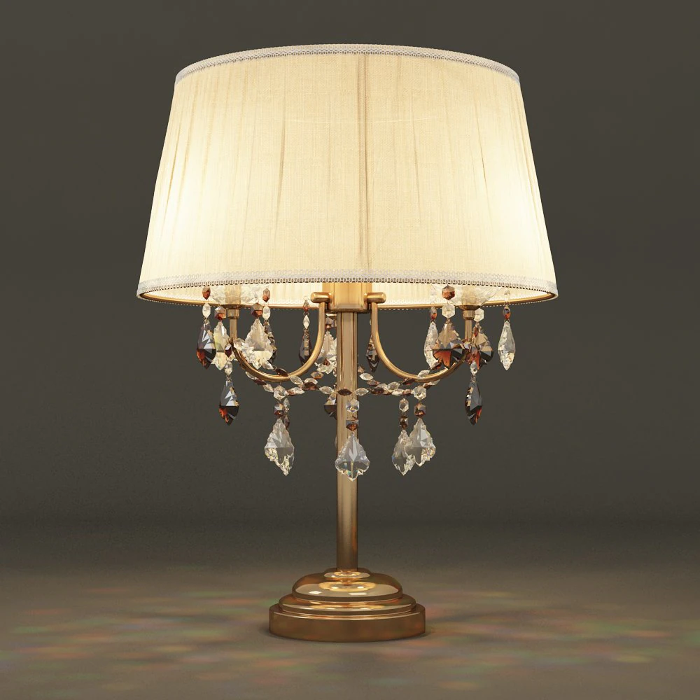 table lamp odeon light 2534 - 3t adeli 3D Model .c4d .max .obj .3ds .fbx .stl .blend 