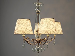 chandelier odeon light lika 2275-35 3D Model