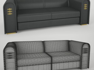 versace signature sofa 3Dモデル