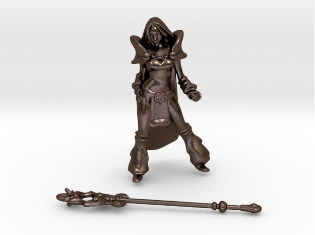 lina dota2 3D Model .c4d .max .obj .3ds .fbx .stl .blend 