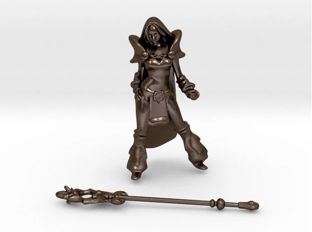 lina dota2 Modelo 3D .c4d .max .obj .3ds .fbx .stl .blend 