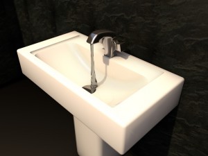 water basin 3Dモデル