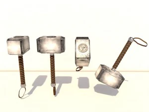 Thor martello Modello 3D