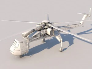 sikorsky-ch54a 3D Model