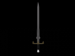 dragon sword 3D Model