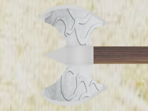 fighting axe 3D मॉडल