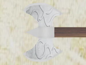 боевой топор 3D Модель