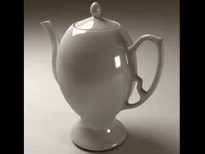 teapot Modelo 3D