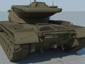 united states t57 heavy tank Model 3D