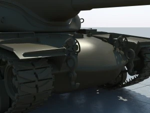 united states t57 heavy tank 3D Model in Tank 107117 | 3DExport