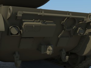 united states t57 heavy tank Model 3D