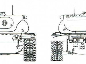 united states t57 heavy tank Model 3D