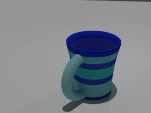x&iacute;cara de caf&eacute; Modelo 3D