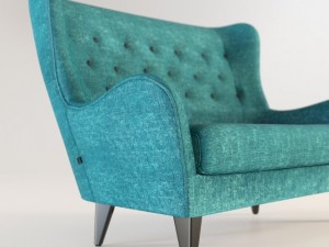 sofa pola made by sits 3D Model