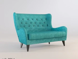 sofa pola made by sits 3D Model