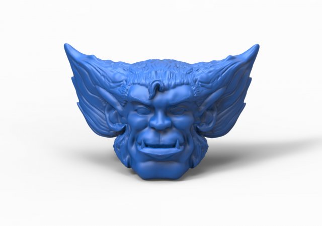 Marvel Legends the Beasts head Modello di stampa 3D .c4d .max .obj .3ds .fbx .stl .blend