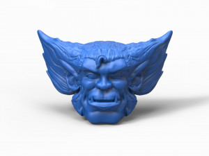 Marvel Legends the Beasts head Modelo de Impressão 3D