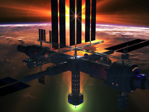 space station 3D 模型