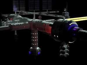 stacja kosmiczna Model 3D
