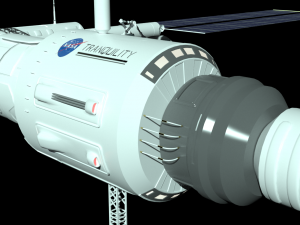 space station Modèle 3D