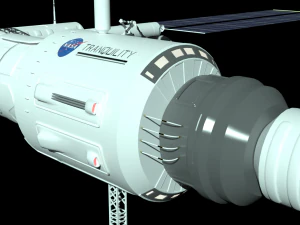 stacja kosmiczna Model 3D