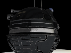 police probe robot Modèle 3D