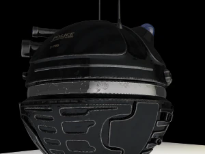 police probe robot 3D Model