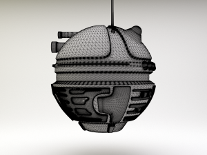 police probe robot Modèle 3D