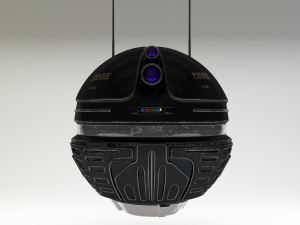 police probe robot 3D Модель