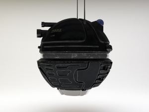 police probe robot Modèle 3D