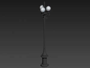 street light 01 Modello 3D