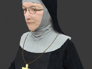 the nun 3D Model